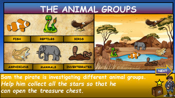 The Animal Groups |2nd- 7th| Interactive Google Slides + Powerpoint + 3 Worksheets