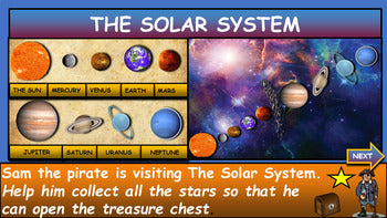 Planets Of The Solar System| 2nd-7th| Interactive Google Slides + Powerpoint  Version + Worksheets