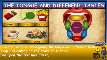 Parts Of The Tongue:|2nd-7th| Interactive Google Slides + Powerpoint Version + 2 Worksheets